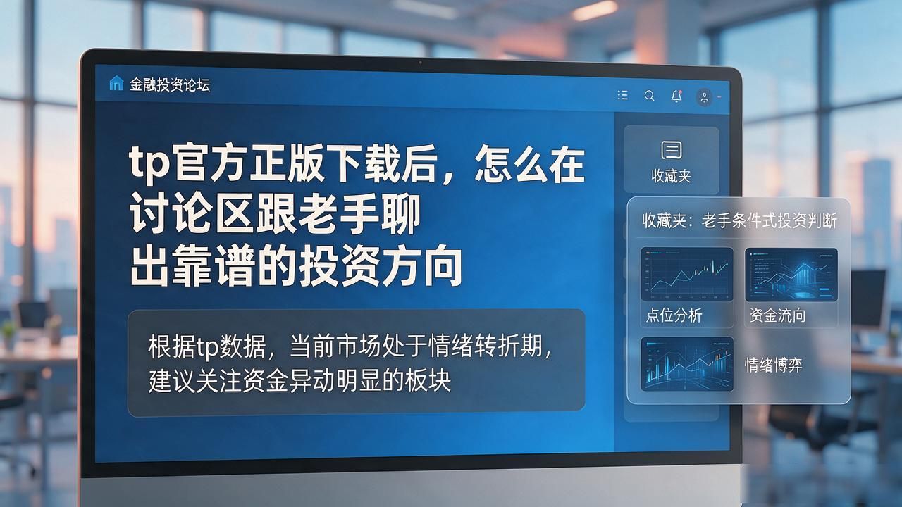 tp官方正版下载后，怎么在讨论区跟老手聊出靠谱的投资方向