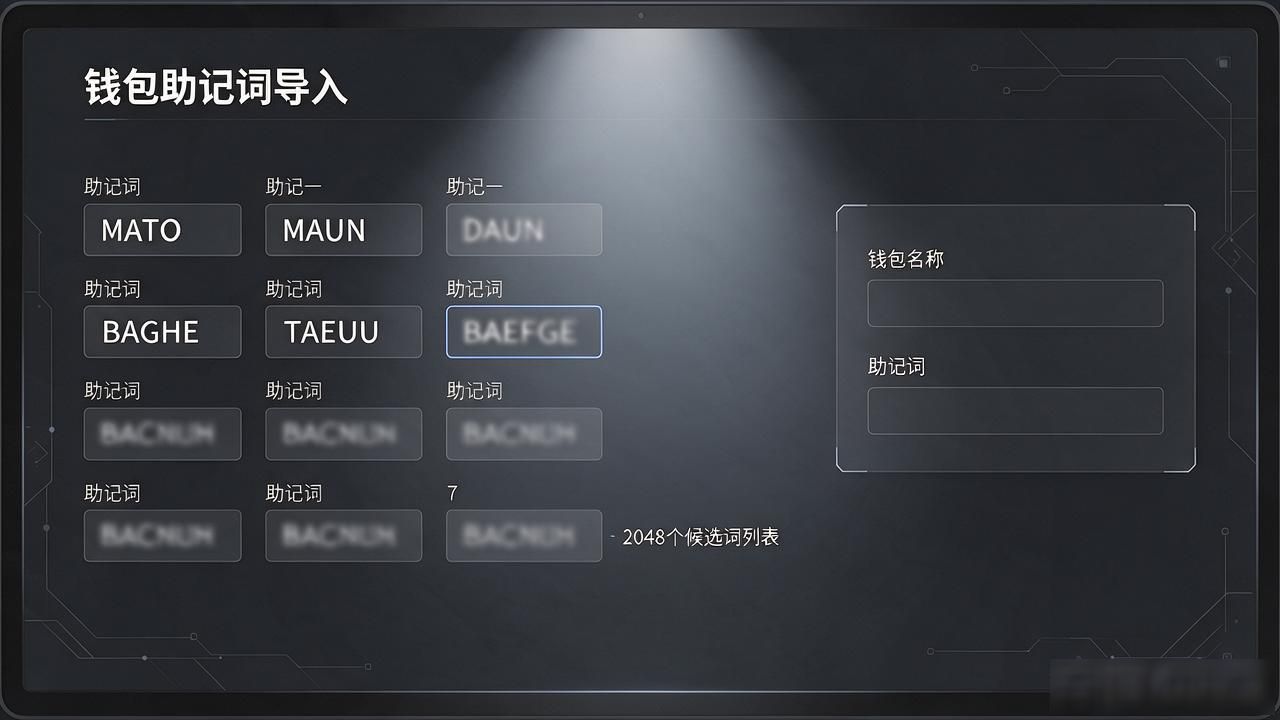 钱包助记词忘了一部分怎么办？别慌，试完这几招再下结论