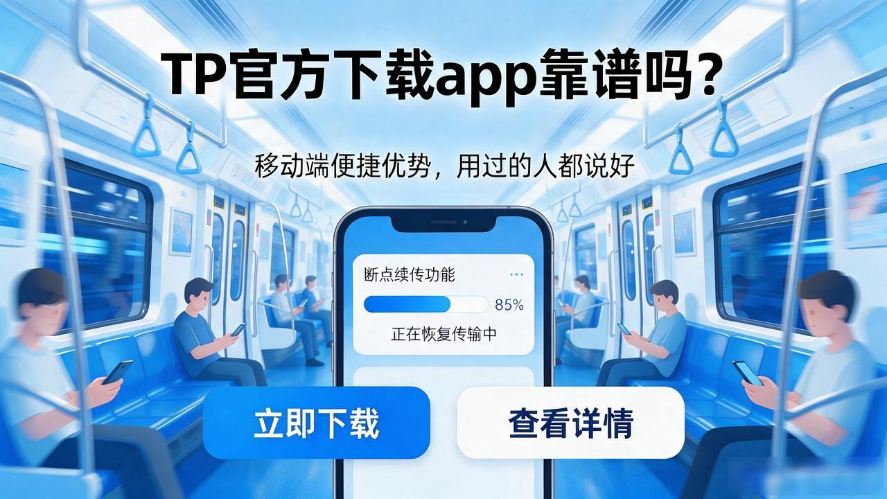 TP官方下载app靠谱吗?移动端便捷优势,用过的人都说好