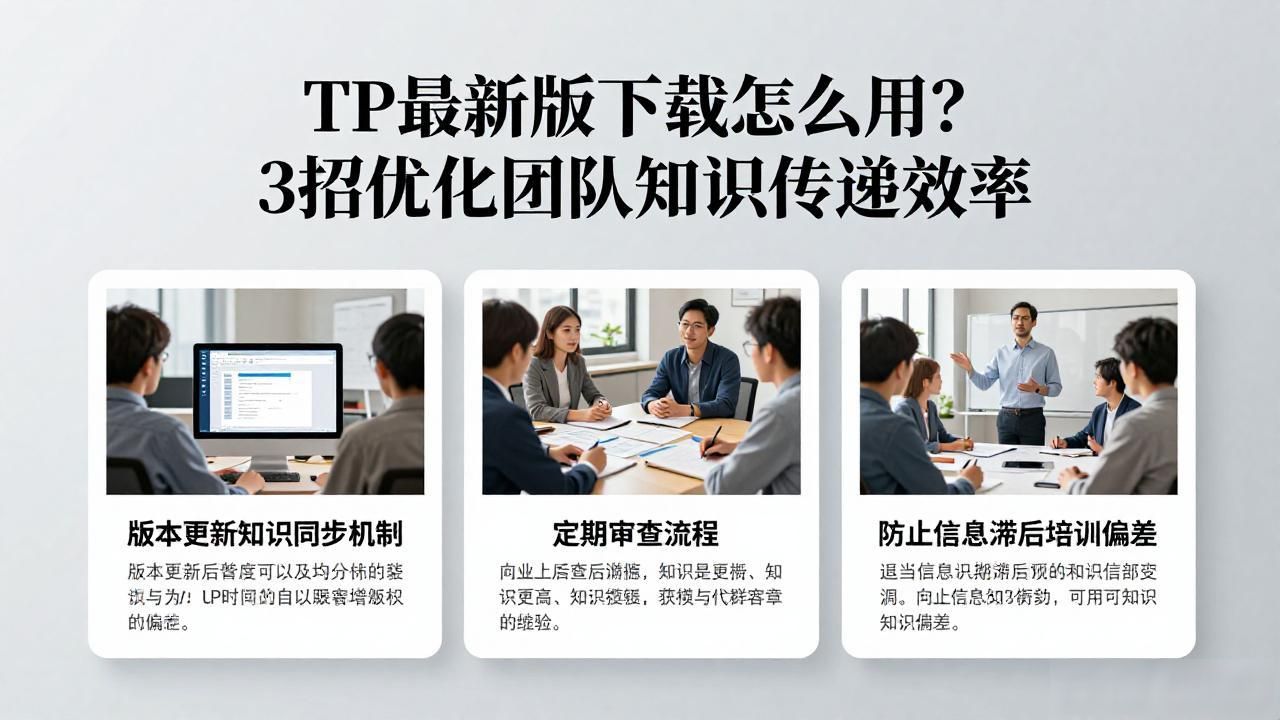 TP最新版下载怎么用？3招优化团队知识传递效率