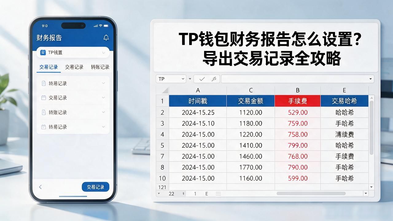 TP钱包财务报告怎么设置?导出交易记录全攻略