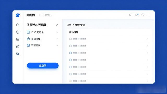 TP下载版历史数据管理：三步清理不占内存