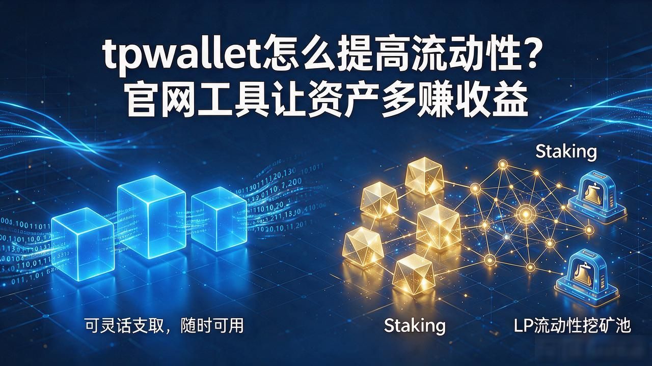 tpwallet怎么提高流动性？官网工具让资产多赚收益