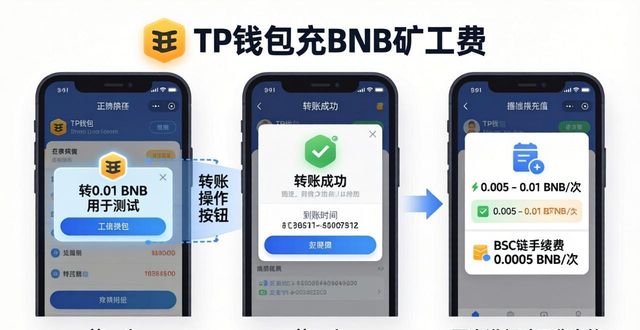 TP钱包充BNB矿工费的3个简单步骤