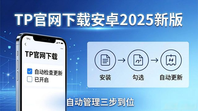 TP官网下载安卓2025新版，自动管理三步到位