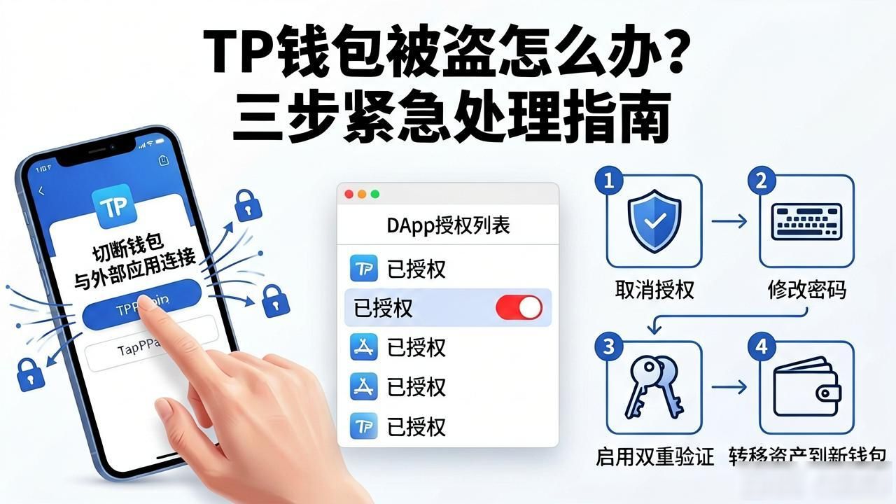 TP钱包被盗怎么办？三步紧急处理指南