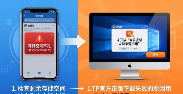 TP官方正版下载失败?这些原因和解决方法帮你搞定