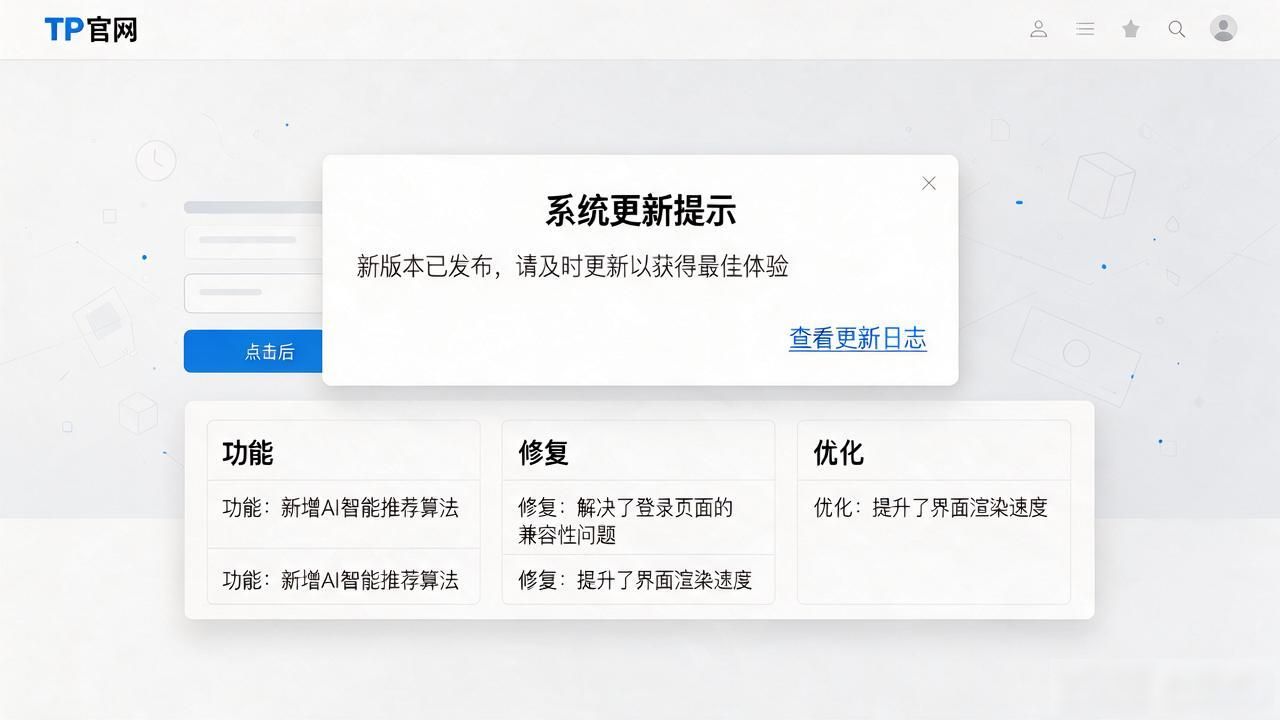 TP官网下载后弹出更新提示？快速拿到新版信息的实操方法