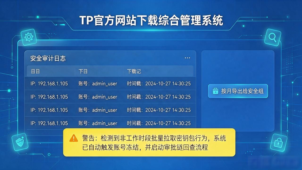 TP官方网站下载综合管理怎么落地？版本、权限、审计一篇讲透