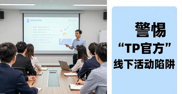 警惕“TP官方”线下活动陷阱，正规投资这样扩大人脉