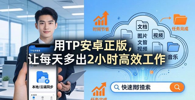 用TP安卓正版，让每天多出2小时高效工作