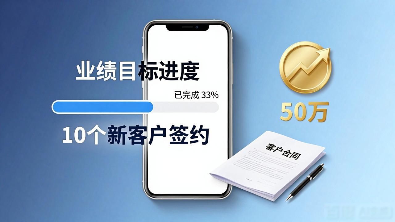 TP最新版这样用，业绩目标轻松定