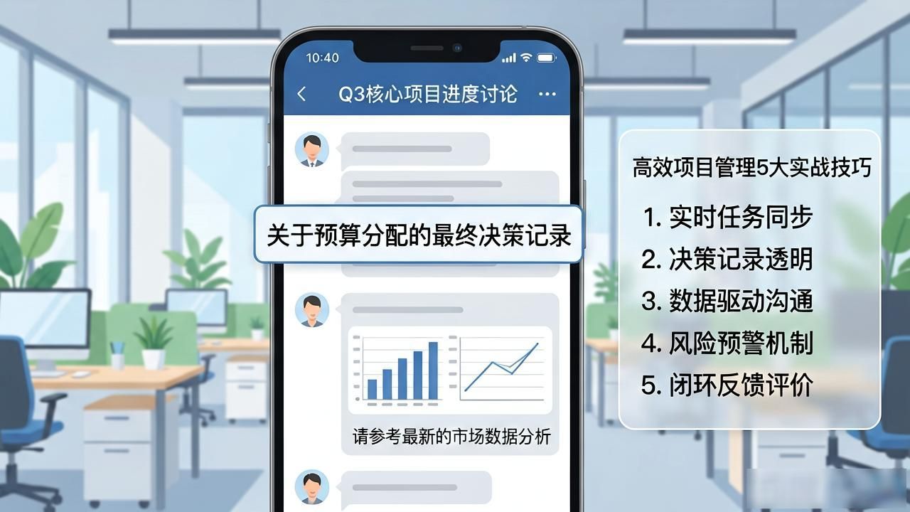 TP官网下载app正版后如何高效管理项目？5个实战技巧