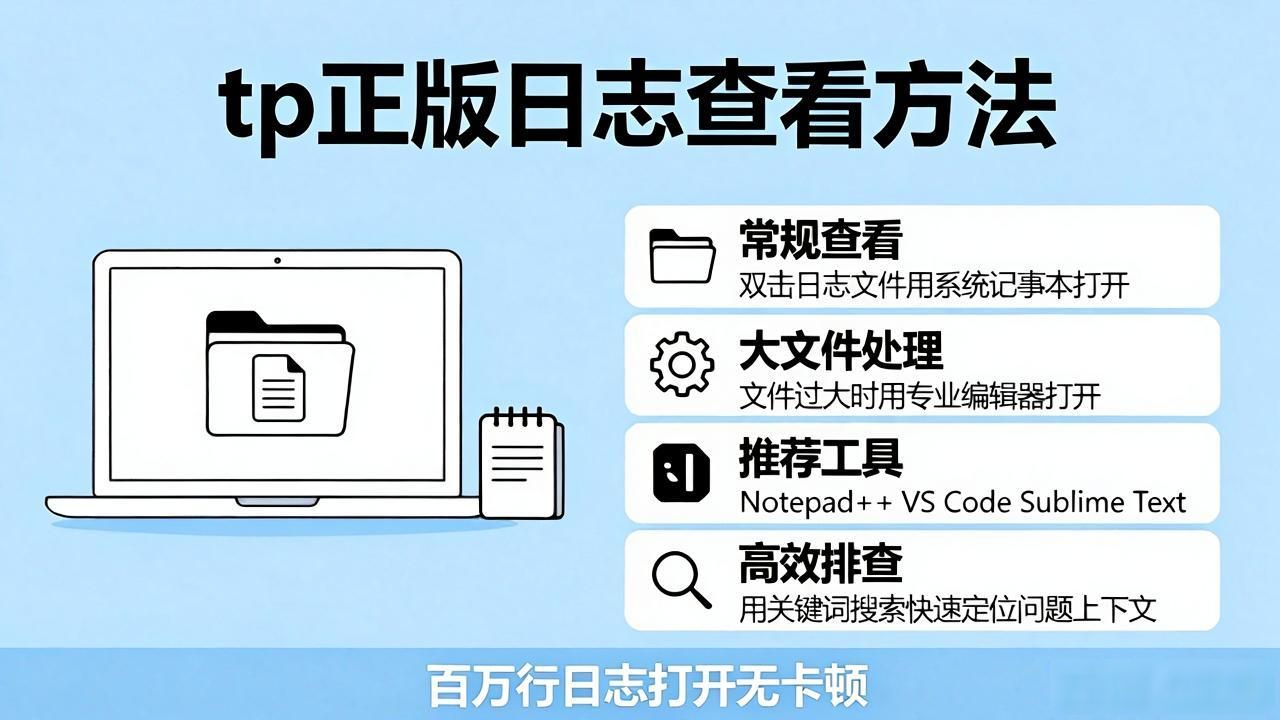 tp官方正版下载后如何快速查看日志