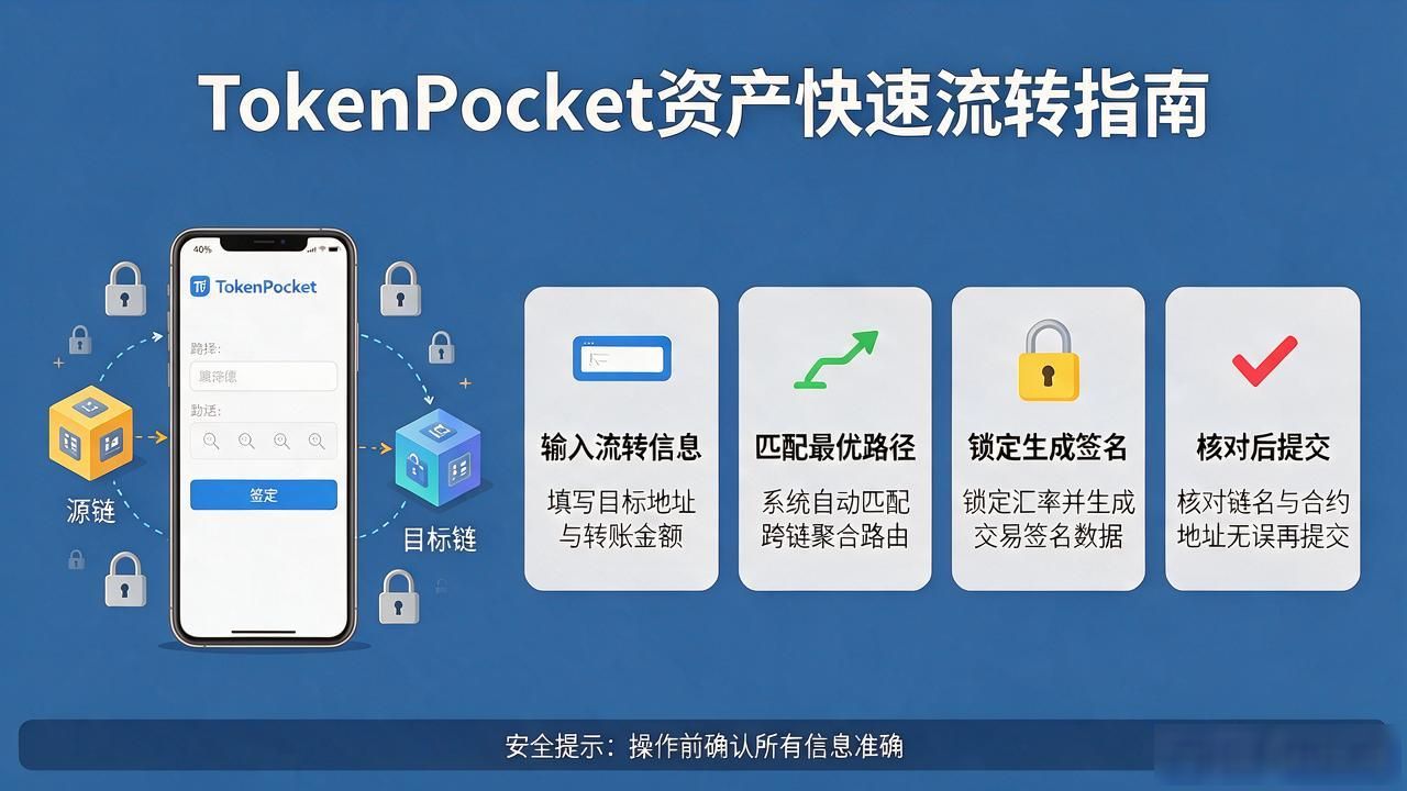 TokenPocket安卓版资产快速流转操作指南