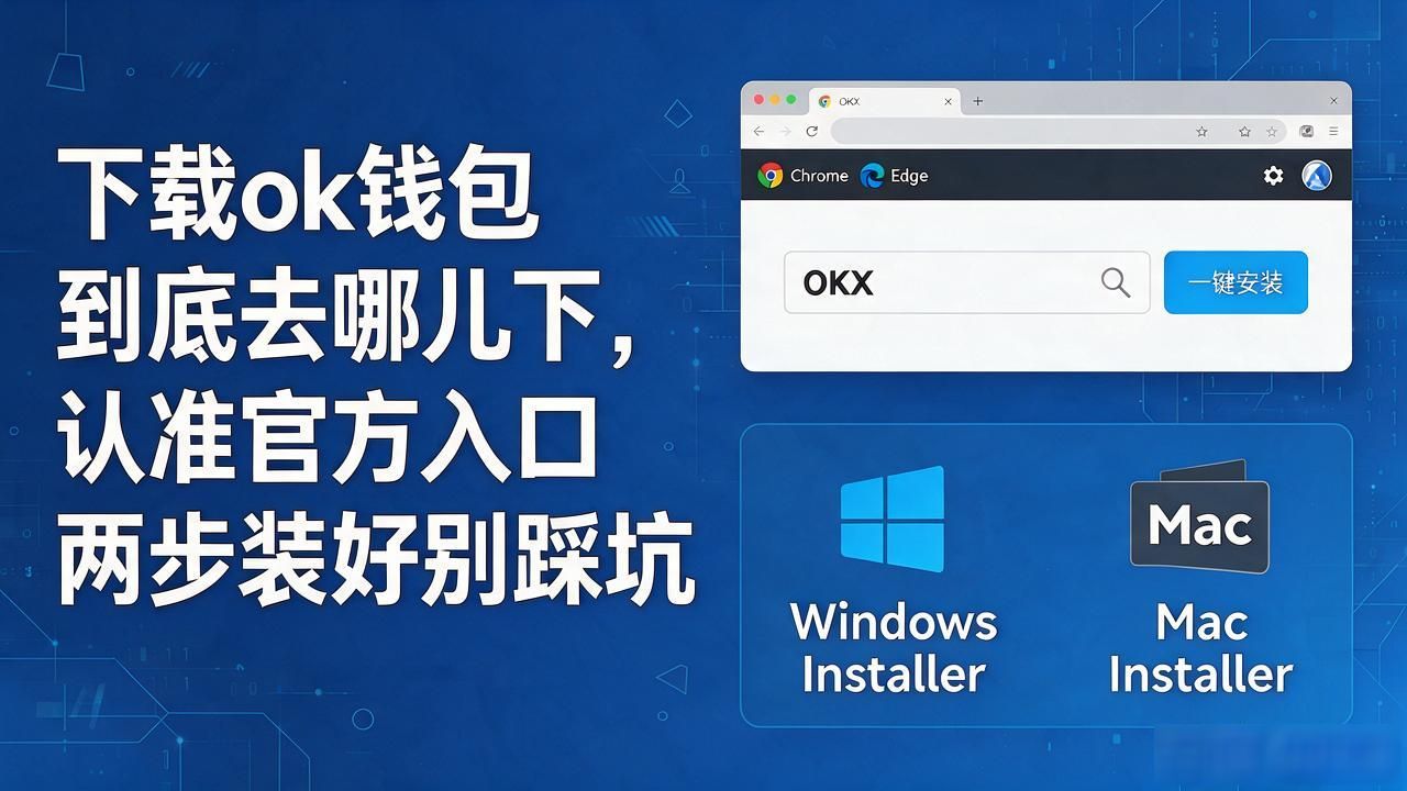下载ok钱包到底去哪儿下，认准官方入口两步装好别踩坑