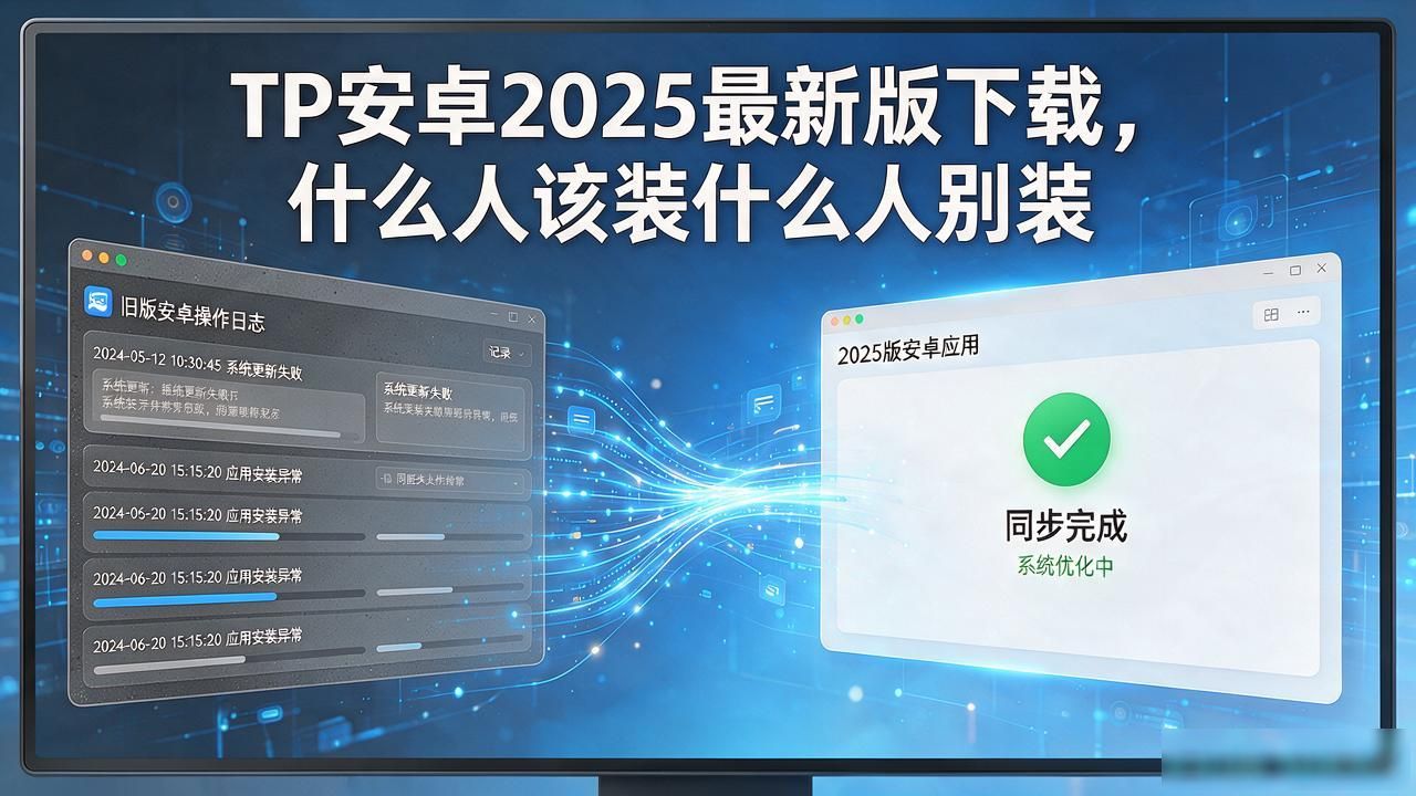 TP安卓2025最新版下载,什么人该装什么人别装