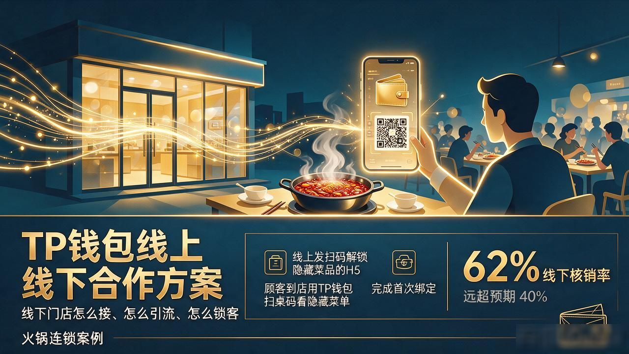 TP钱包线上线下合作方案，线下门店怎么接、怎么引流、怎么锁客