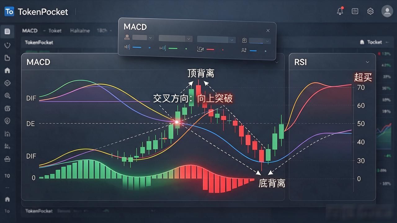 tokenpocket钱包图表工具怎么用，四招看懂市场走势
