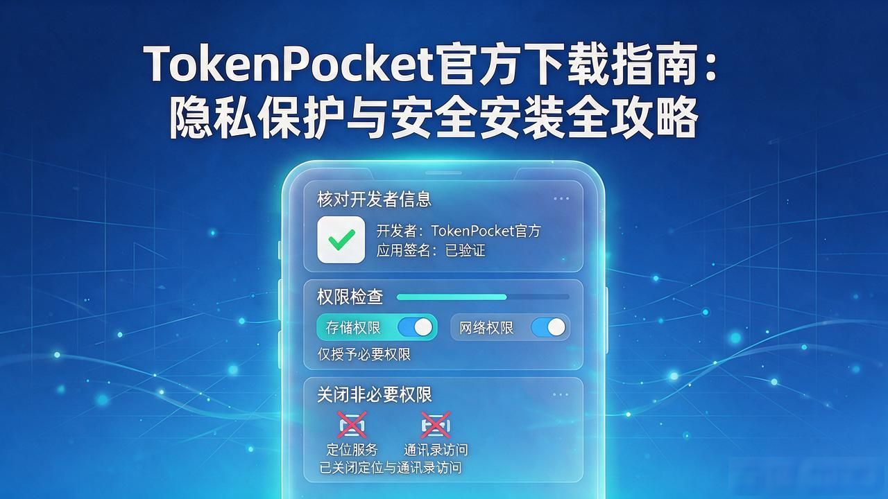 TokenPocket官方下载指南：隐私保护与安全安装全攻略