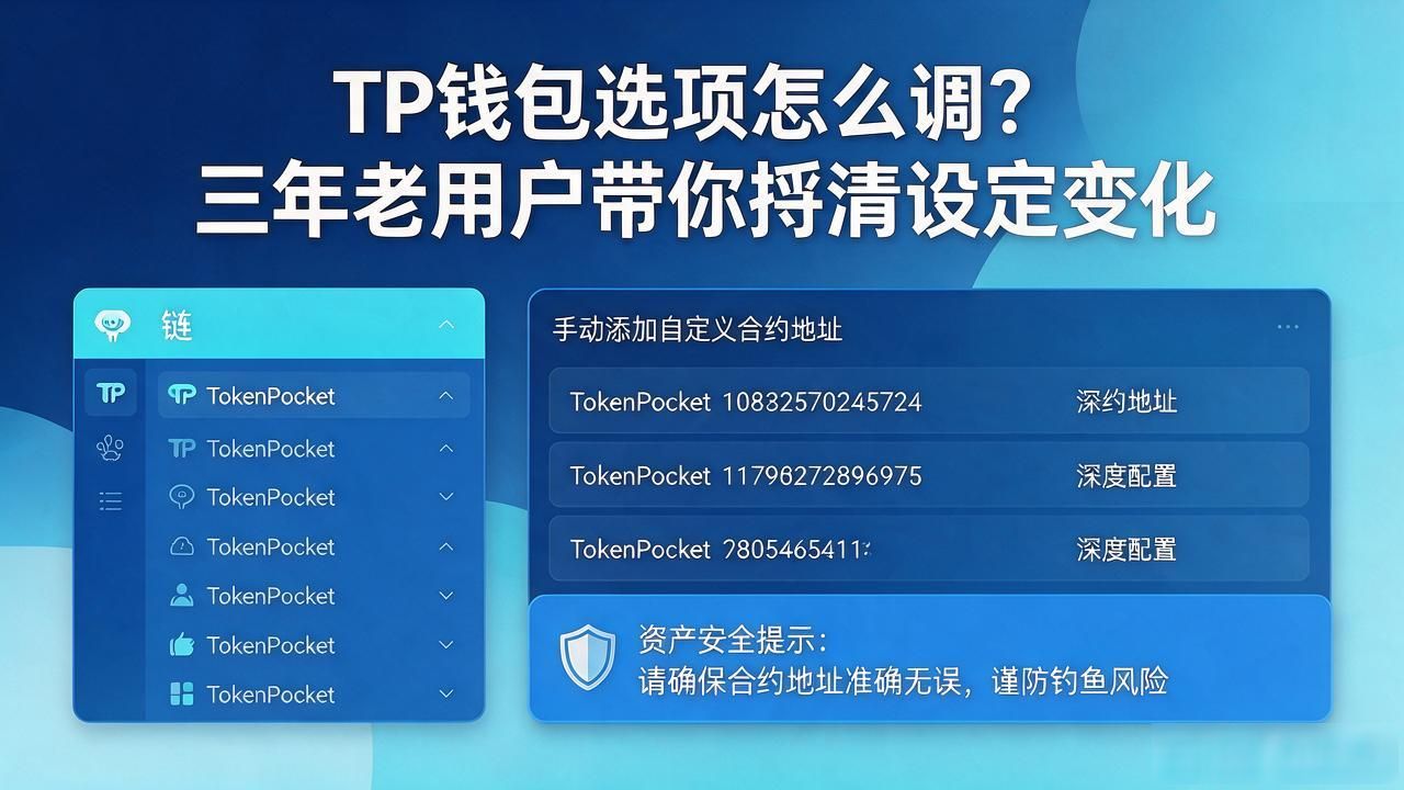 TP钱包选项怎么调?三年老用户带你捋清设定变化