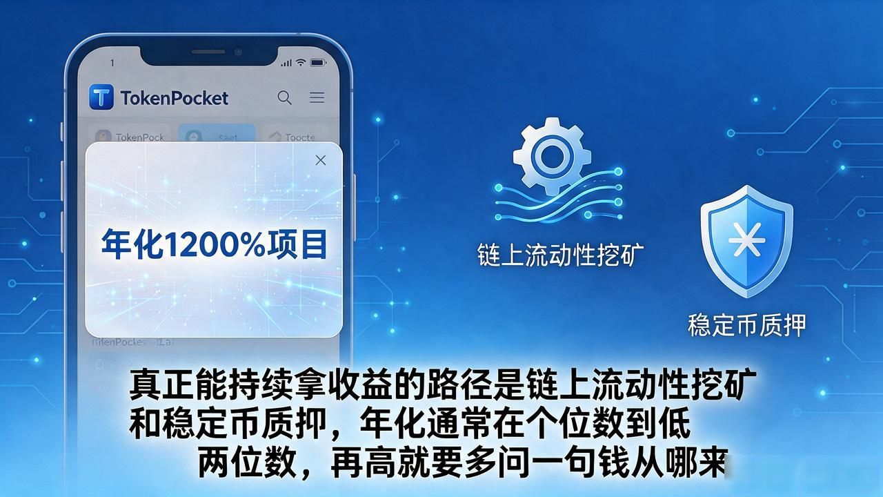 TokenPocket下载app后，怎么找靠谱的高回报项目