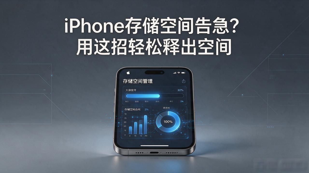 iPhone存储空间告急？用这招轻松释出空间